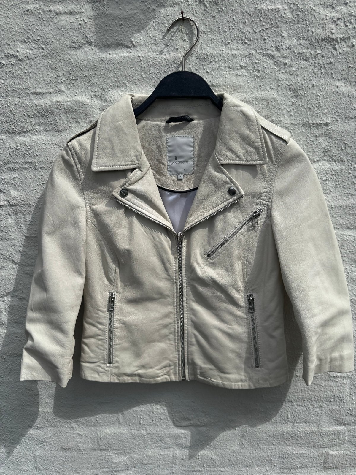 Goosecraft leren jas maat S, nieuw, Ophalen of Verzenden, Nieuw, Maat 36 (S)