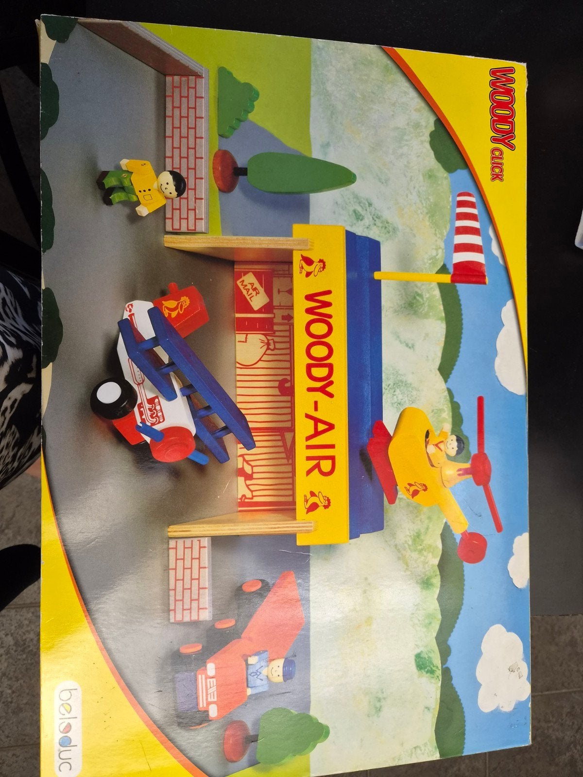 Belseduk Woody Click Vliegveld Speelset, Ophalen of Verzenden, Zo goed als nieuw, Overige typen