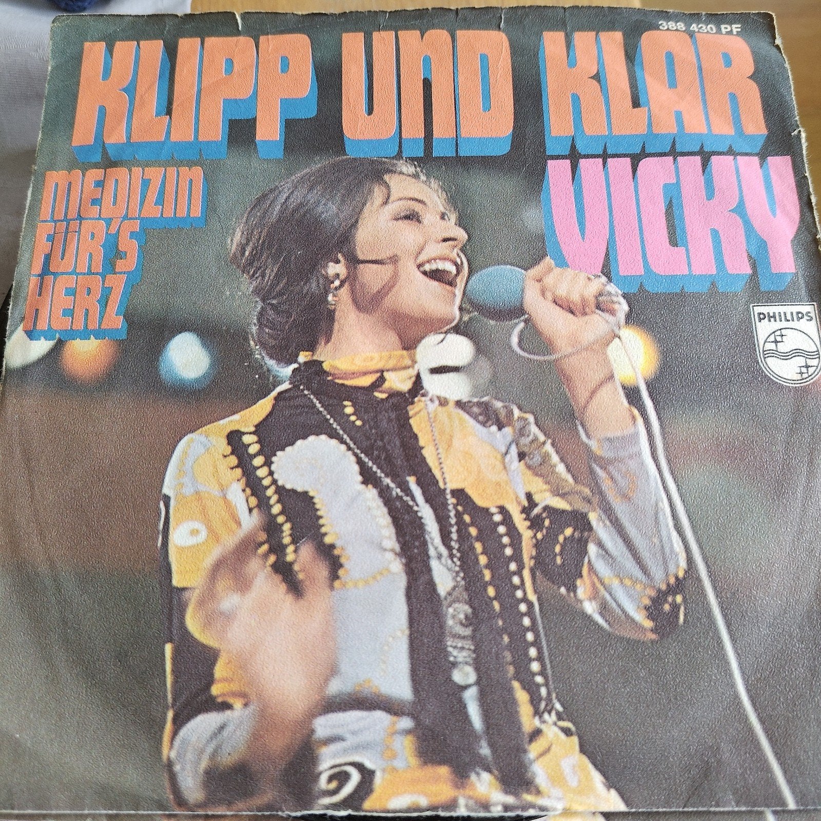 Vicky - Klipp und Klar / Medizin Für's Herz (Single), Ophalen of Verzenden, Gebruikt, 7 inch, EP