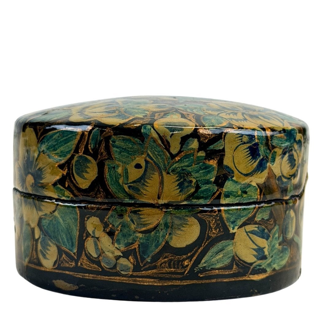 Kashmir lakdoos – Srinagar – ca. 1920, Antiek en Kunst, Overige herkomsten, Ophalen of Verzenden, Overige typen, Hout