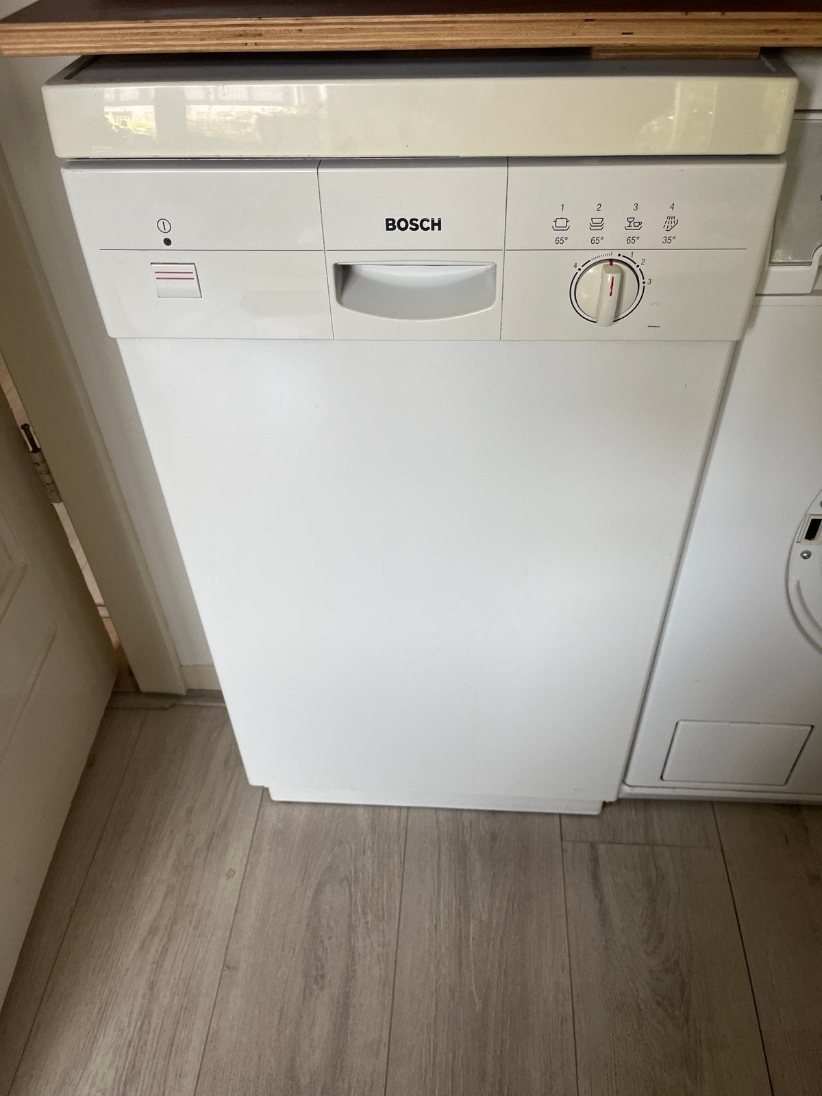 Bosch smalle vaatwasser 45cm, Witgoed en Apparatuur, Vaatwasmachines, Ophalen, Gebruikt, Minder dan 85 cm, 45 tot 60 cm