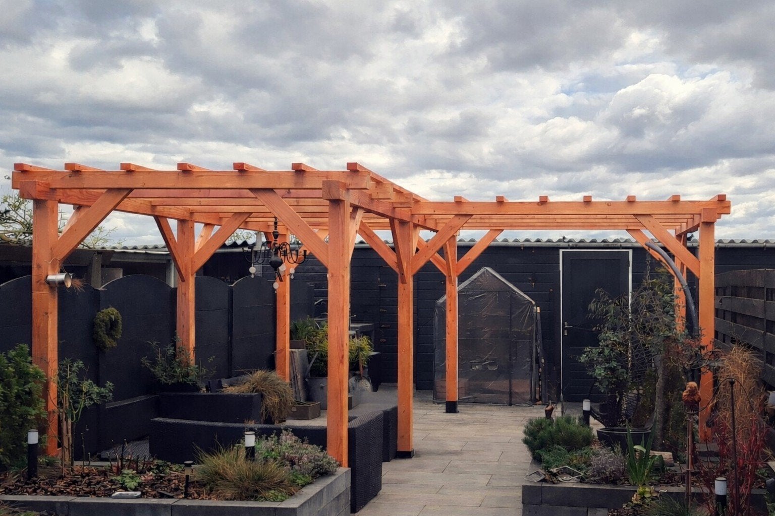 Douglas pergola op maat inclusief montage, Tuin en Terras, Overkappingen, Ophalen, Nieuw, Overige typen
