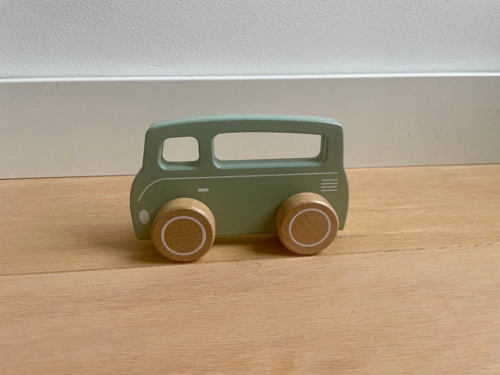 Nieuw Little Dutch Houten Busje - Mintgroen, Ophalen of Verzenden, Zo goed als nieuw