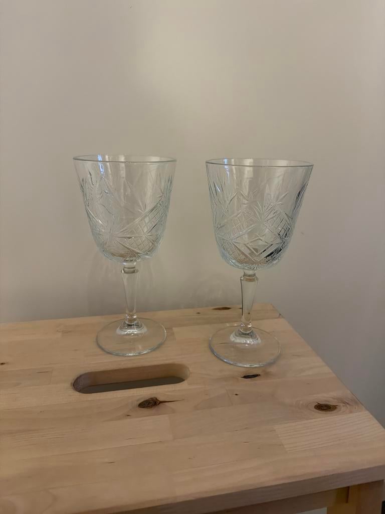 Blomus Wijn Glazen - Set van 2 - Nieuwstaat, Glas of Glazen, Nieuw, Ophalen of Verzenden, Glas