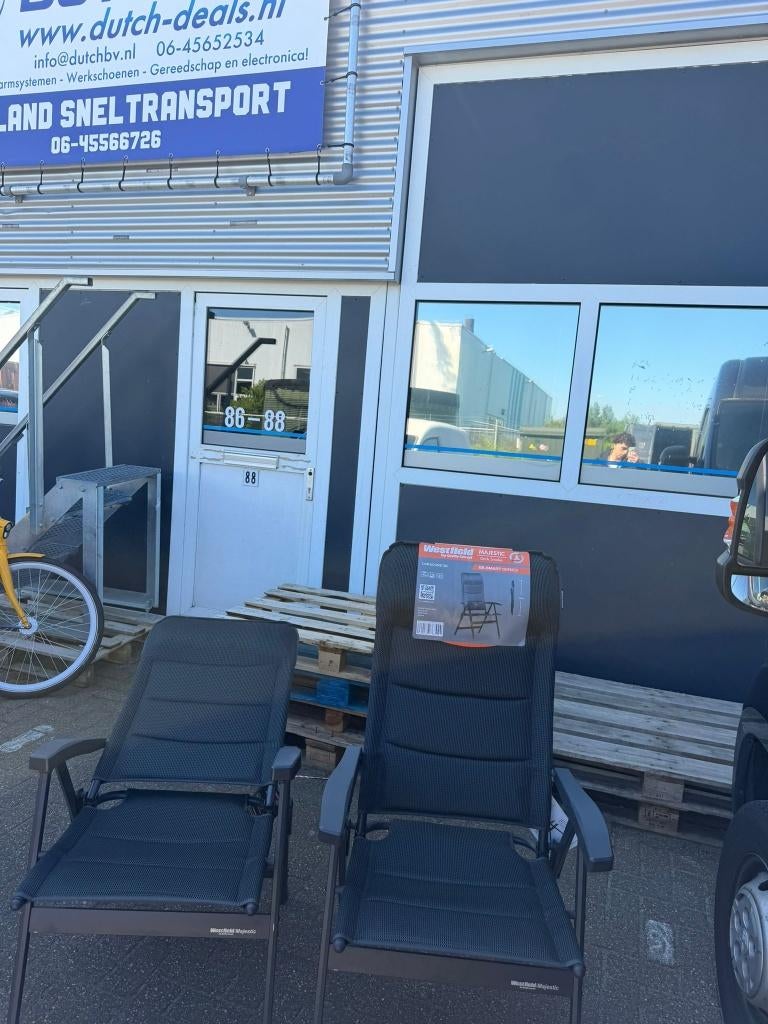 Campingstoel, Caravans en Kamperen, Ophalen, Campingstoel, Albert plesmanweg 86, Info@dutchbv.nl