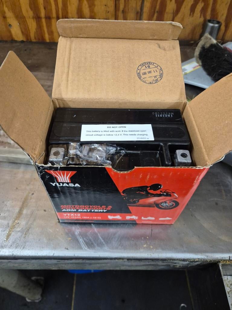 Motor accu, Ophalen, Nieuw