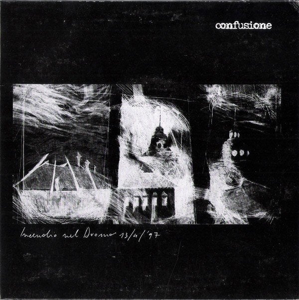 confusione / incendio nel duomo - hardcore/punk + insert, Gebruikt, Inclusief insert, Verzenden, 7 inch