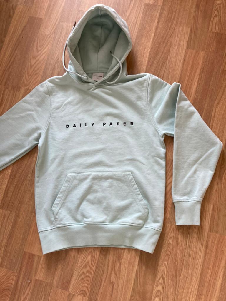 Daily Paper hoodie lichtgroen XS, Ophalen of Verzenden, Zo goed als nieuw, Maat 46 (S) of kleiner, Groen