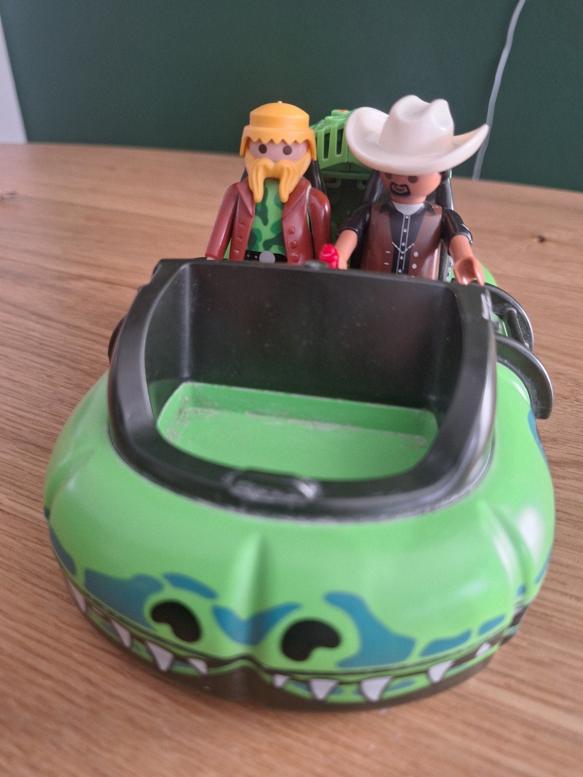 Playmobil 4446 Krokodil Hovercraft met Figuren, Gebruikt, Complete set, Voertuig, Ophalen of Verzenden