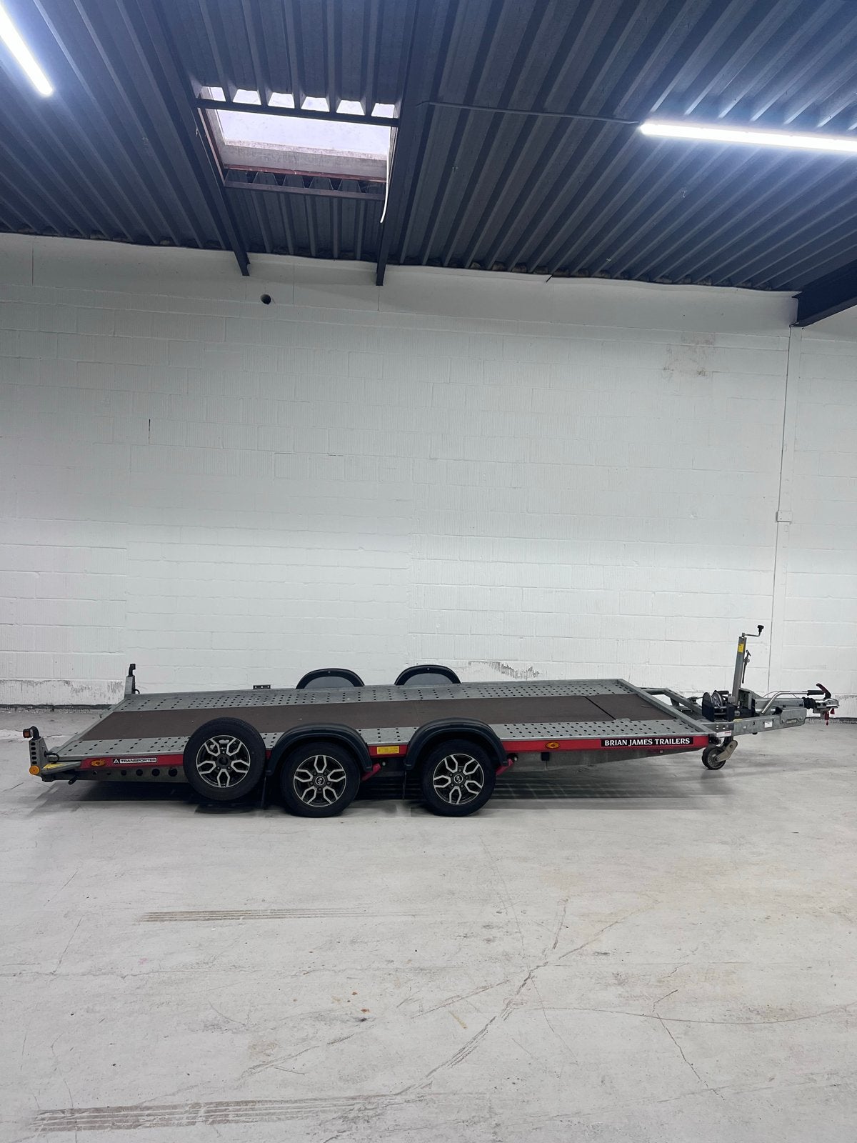 Brian James Trailers Transporter A4 racetrailer 3000, Ophalen