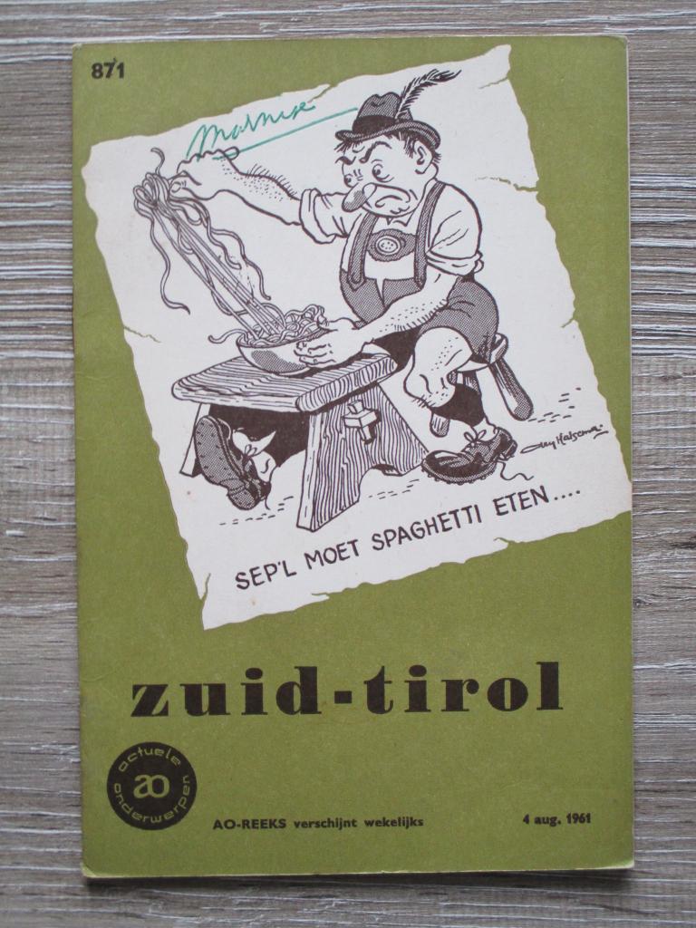 AO 871 Zuid-Tirol, Ophalen of Verzenden, Gelezen, Europa