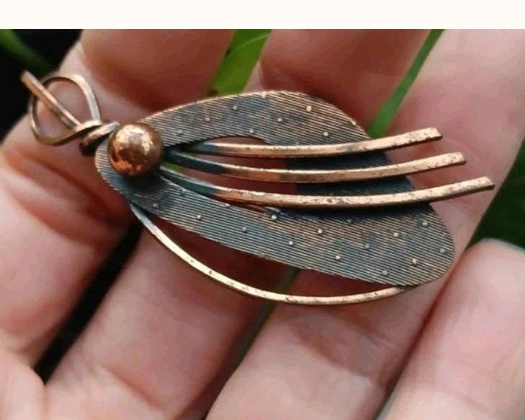 Vintage broche, Ophalen of Verzenden, Zo goed als nieuw, Overige materialen