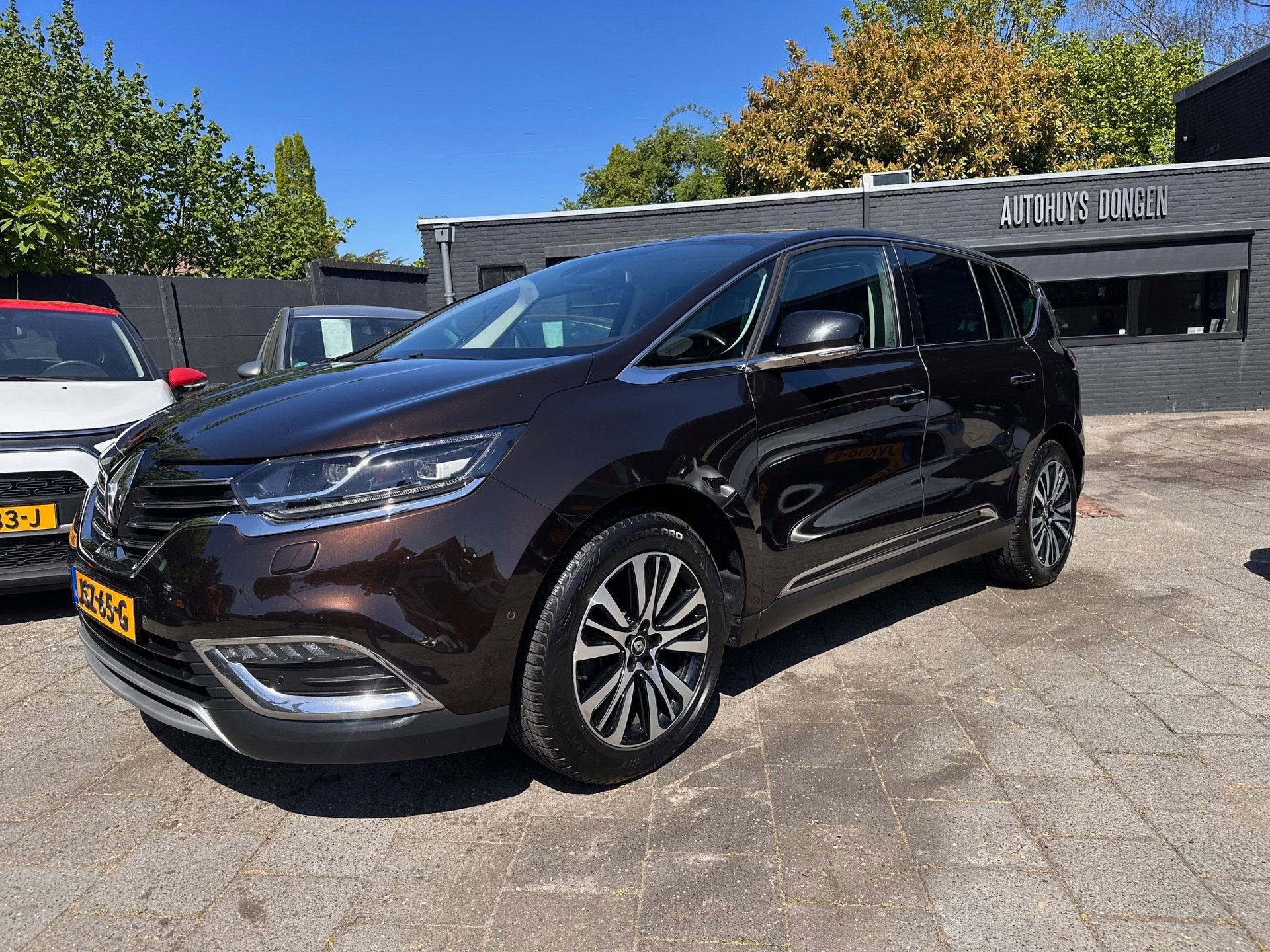 Renault Espace 1.6 dCi Initiale Paris|7-pers|1e Eigenaar|Pan, Auto's, Renault, Dealer onderhouden, 4 cilinders, Bruin, 7 stoelen