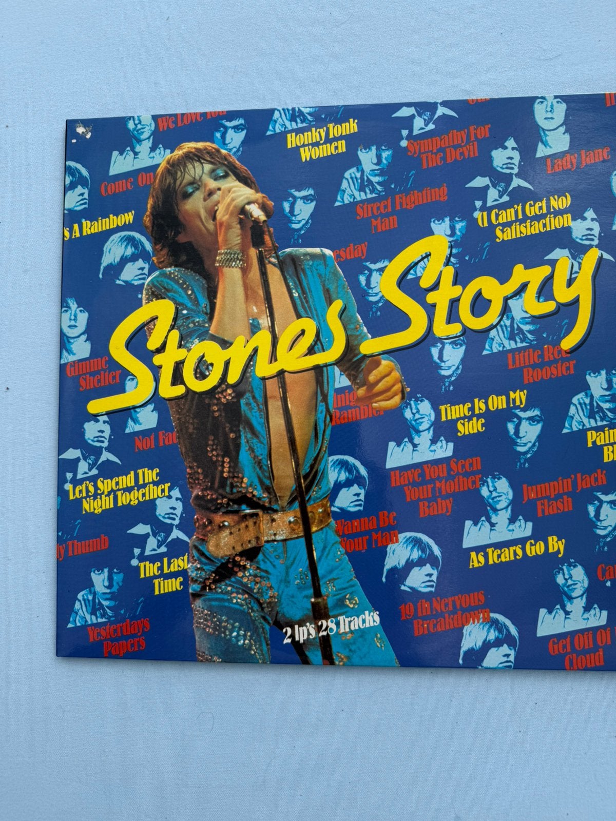 Stones Story, LP, Gebruikt, Ophalen of Verzenden, Inclusief boekje