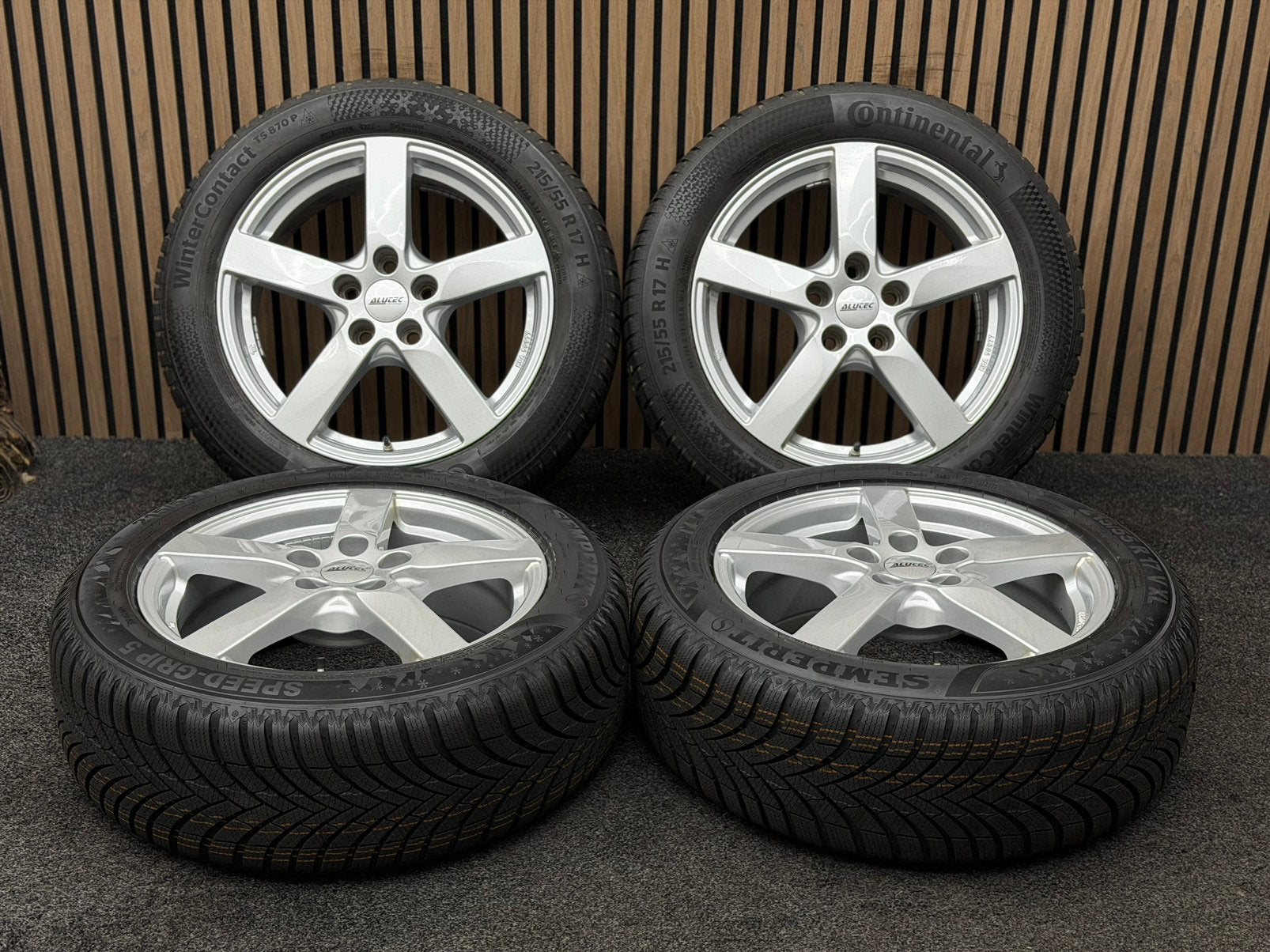 17 inch Alutec Freeze - Toyota Mirai 5x114.3 ET40 215/55/17, Ophalen, 215 mm, ., Banden en Velgen