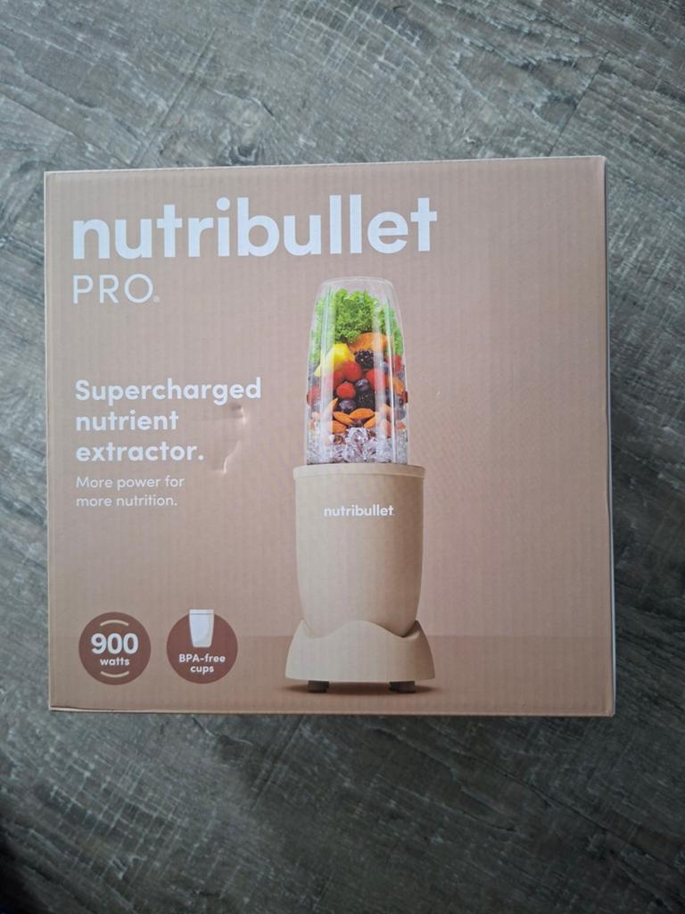 Nutribullet PRO 900 watts (ongebruikt), Ophalen, Nieuw, Blender