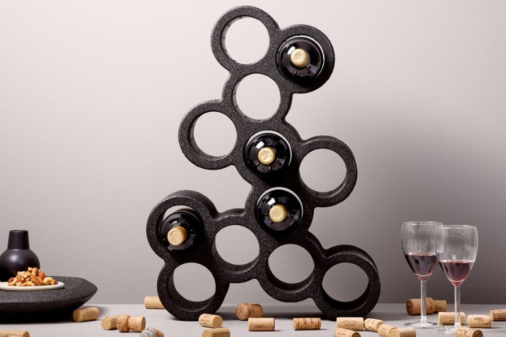 Grape Wijnrek Design Robert Bronwasser voor Goods, 50 – 75, Kunststof, 5 tot 15 flessen, Nieuw