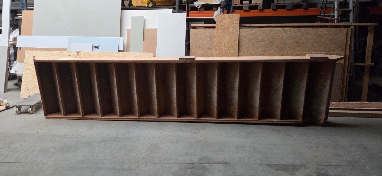Houten trap met leuning, Ophalen, Gebruikt, Trap, 2 tot 4 meter