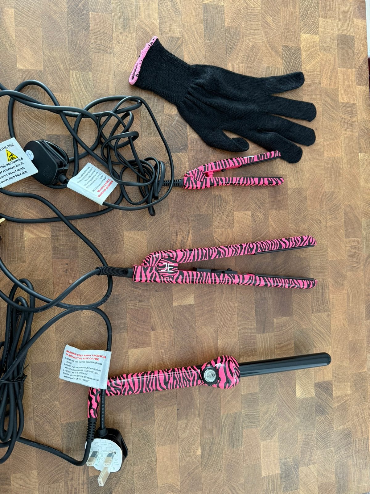 Jose Eber Set of hair strightner and curler, Ophalen, Zo goed als nieuw, Pruik of Haarverlenging