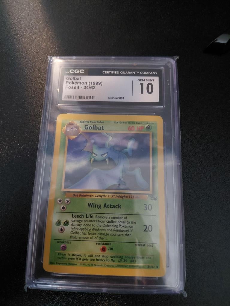 Golbat 1999 kaart, Ophalen of Verzenden, Zo goed als nieuw, Losse kaart