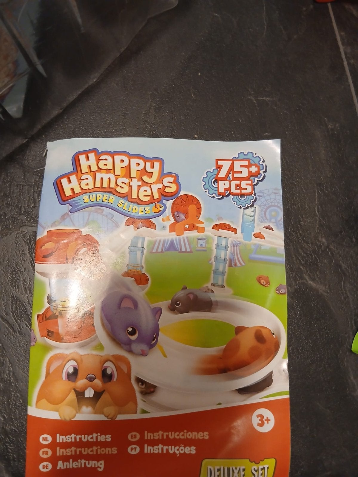 Happy Hamsters Super Slides Deluxe Set - 75+ onderdelen, Ophalen of Verzenden, Zo goed als nieuw, Jongen of Meisje