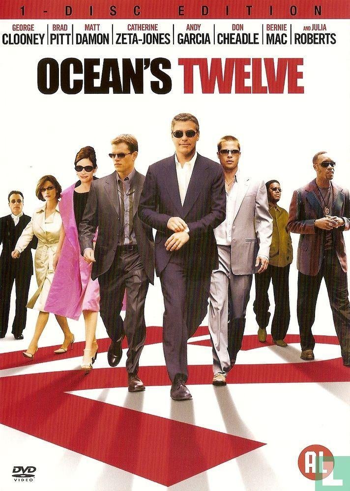 Ocean's Twelve, Vanaf 12 jaar, Ophalen of Verzenden, Zo goed als nieuw, Actiethriller