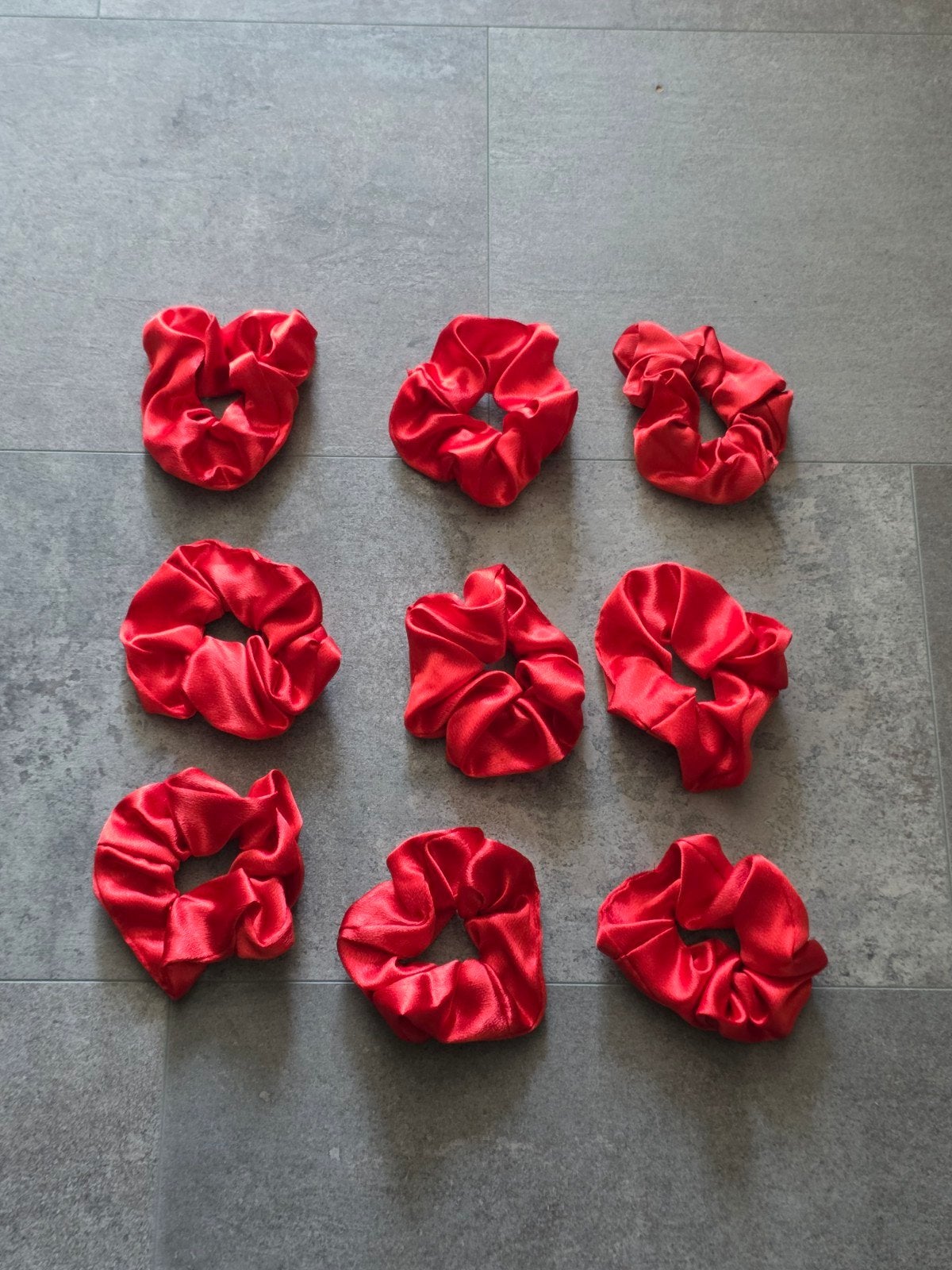 9x haar scrunchies scrunchie rood NIEUW, Ophalen of Verzenden, Nieuw