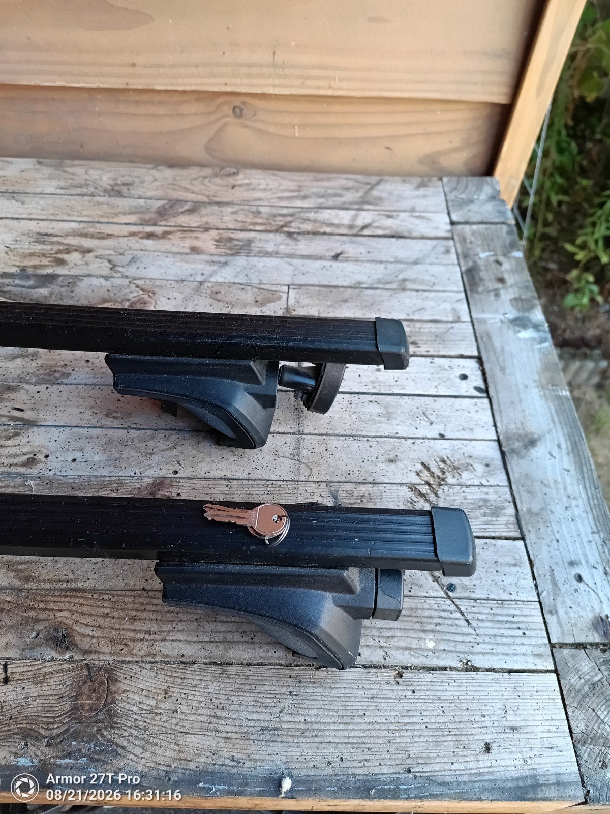 Dakdragers Thule met slot - Universeel, Auto diversen, Ophalen, Gebruikt
