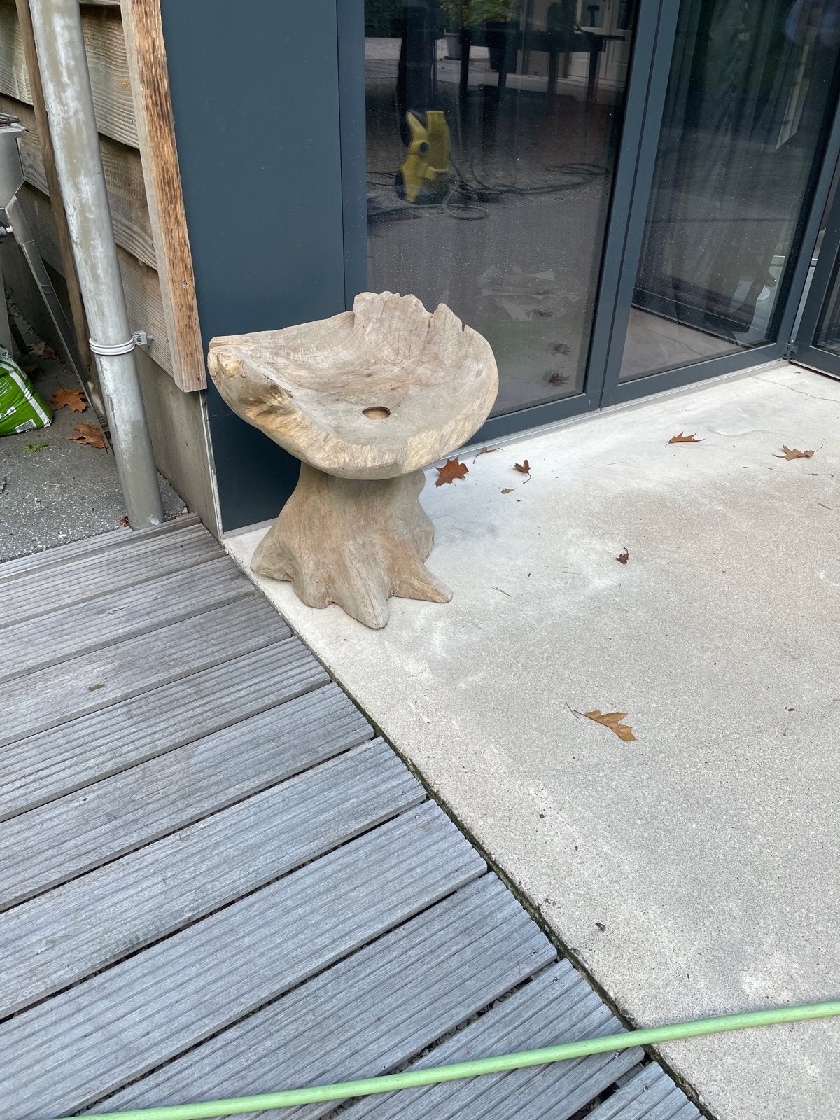 Unieke houten kruk, Ophalen, Hout, Gebruikt, Landelijk