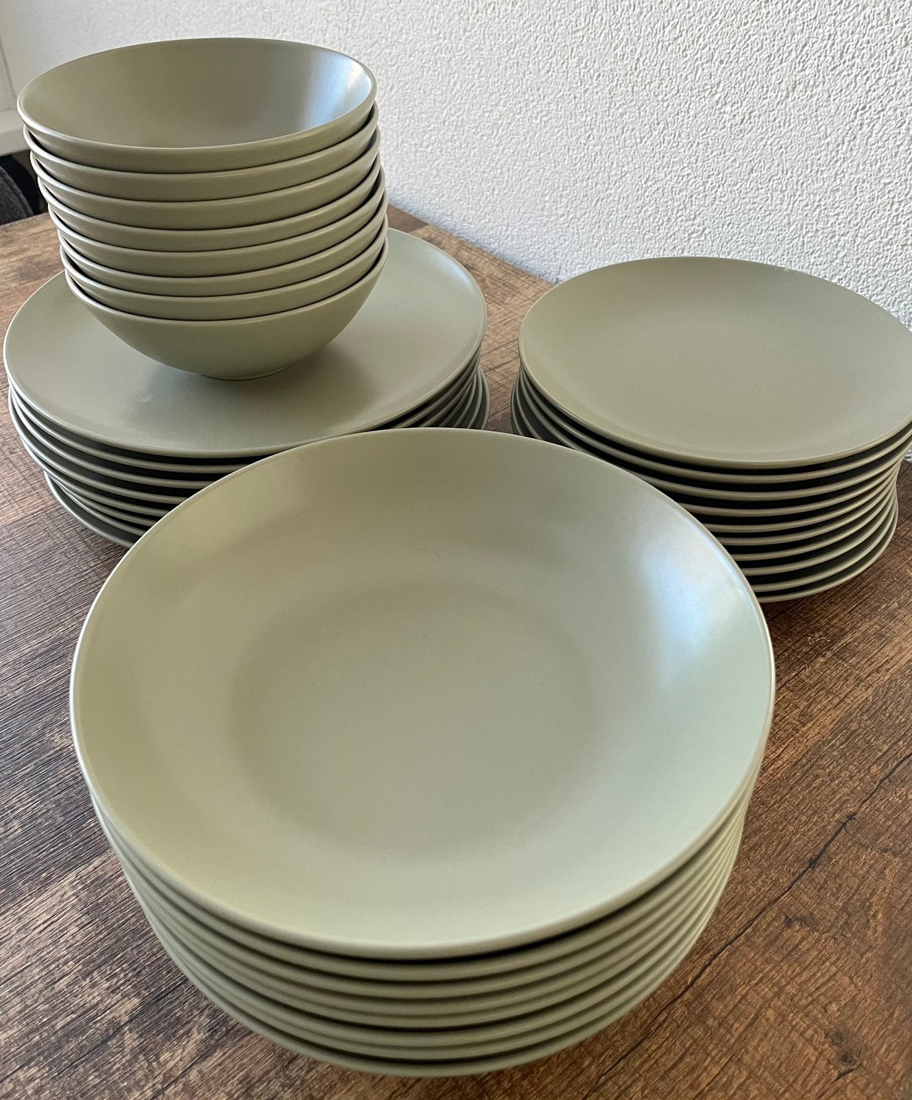 Ikea servies FÄRGKLAR, mat groen, Ophalen