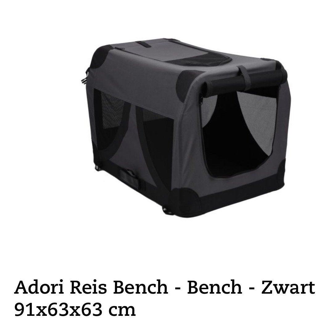 Reisbench hond 91 x 63 x 63 cm, Ophalen, Zo goed als nieuw