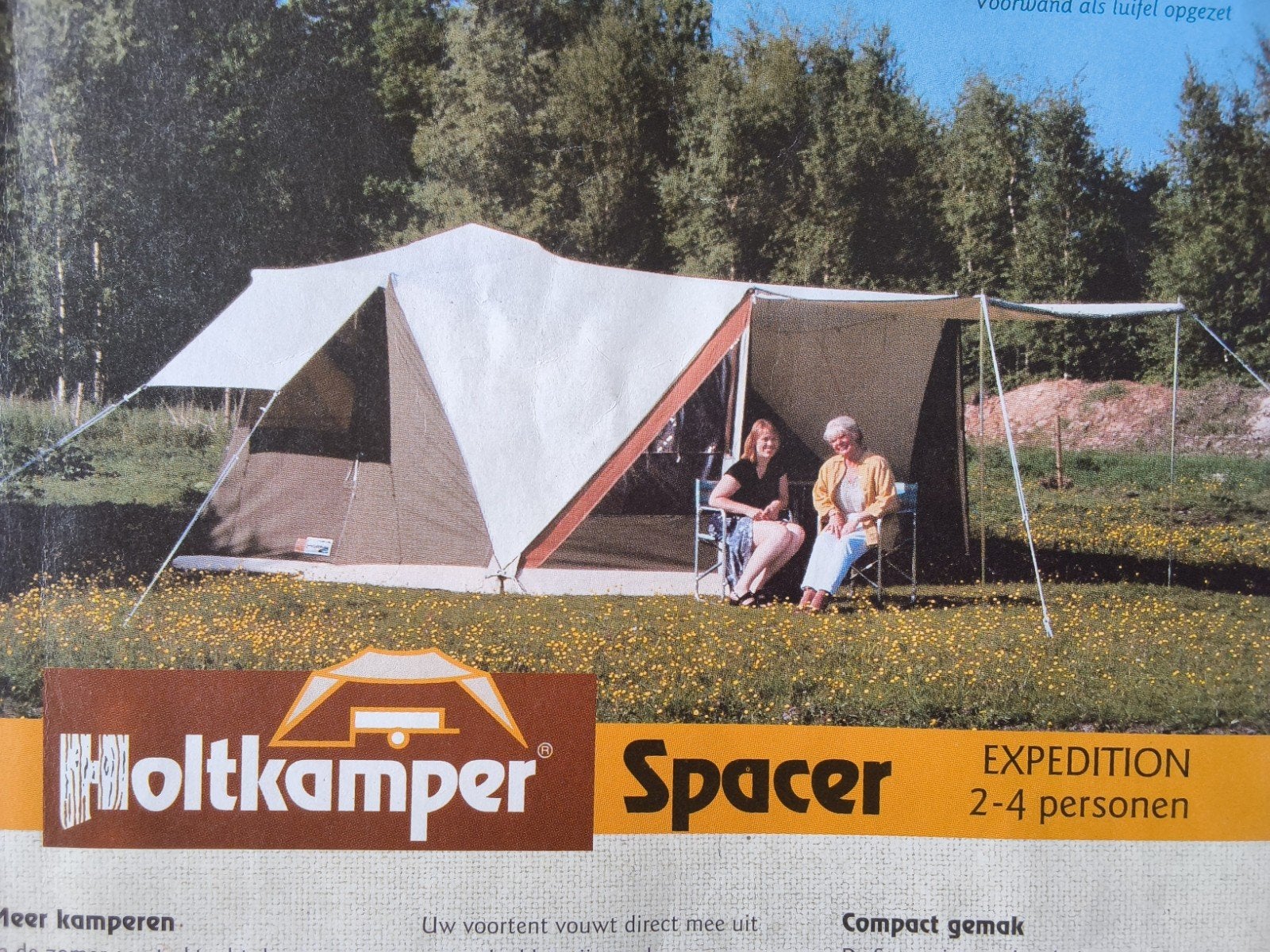 vouwagen Holtkamper Spacer, Ophalen, Beige, Tot en met 4, Holtkamper