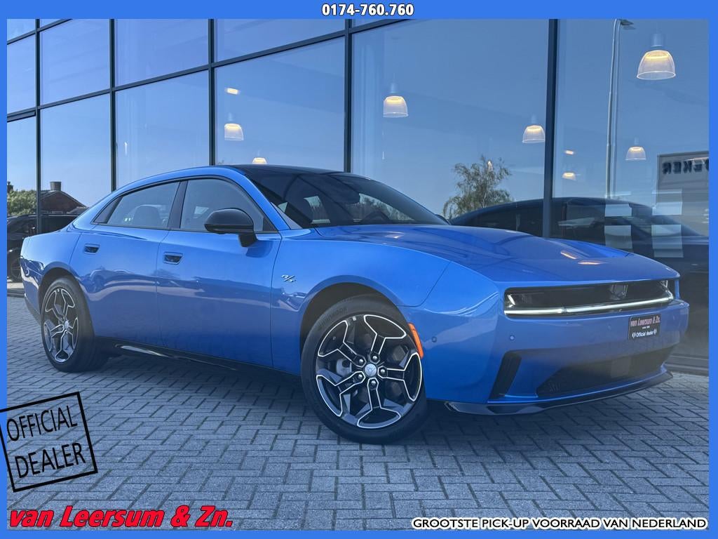 Dodge Charger R/T Daytona EV | 544PK | Pano | Alpine | Sound, Auto's, Automaat, Blauw, Leder, Nieuw