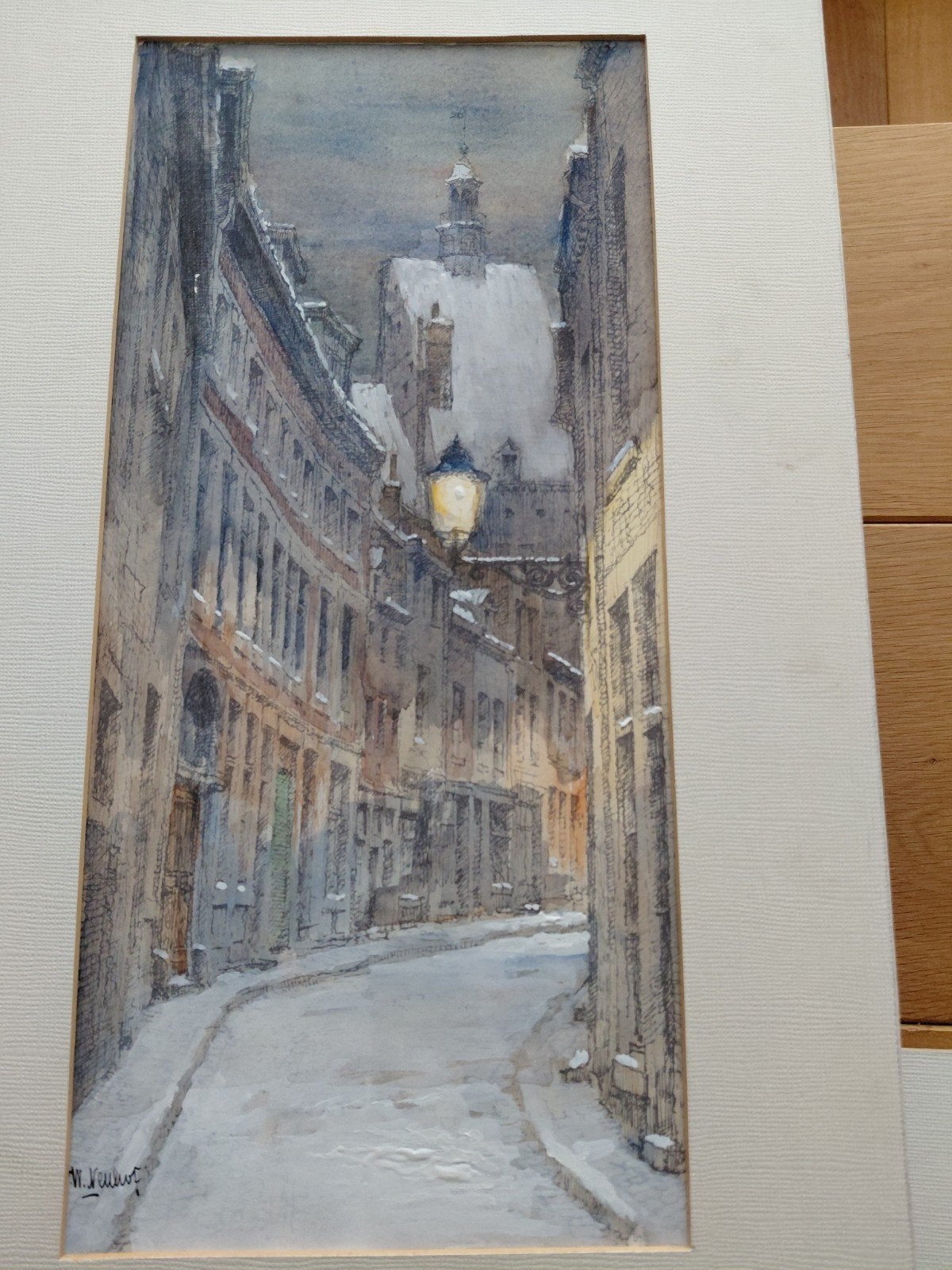 Jodenstraatje Maastricht Walter Neuhof, Ophalen of Verzenden
