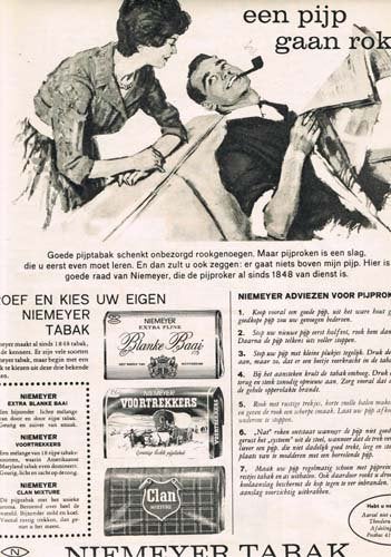 Niemeyer - Advertentie uit Tijdschrift 1962 - 3, Ophalen of Verzenden, 1960 tot 1980, Knipsel(s)