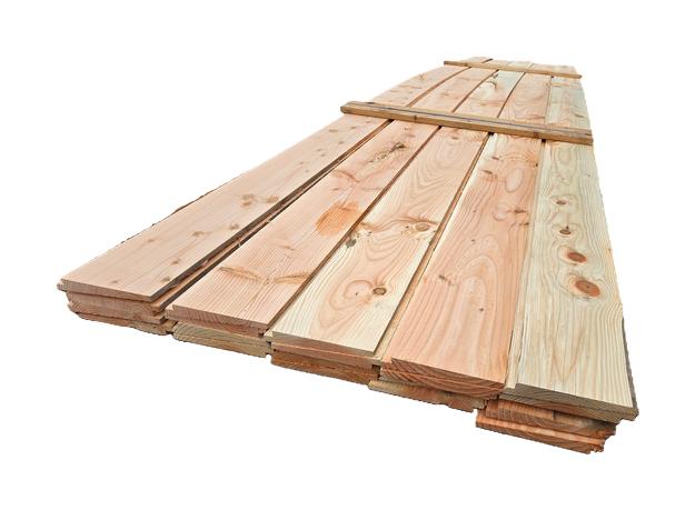 18 m2 Douglas Zweeds rabat - nr: TP149, Ophalen, Nieuw, 250 cm of meer, Planken