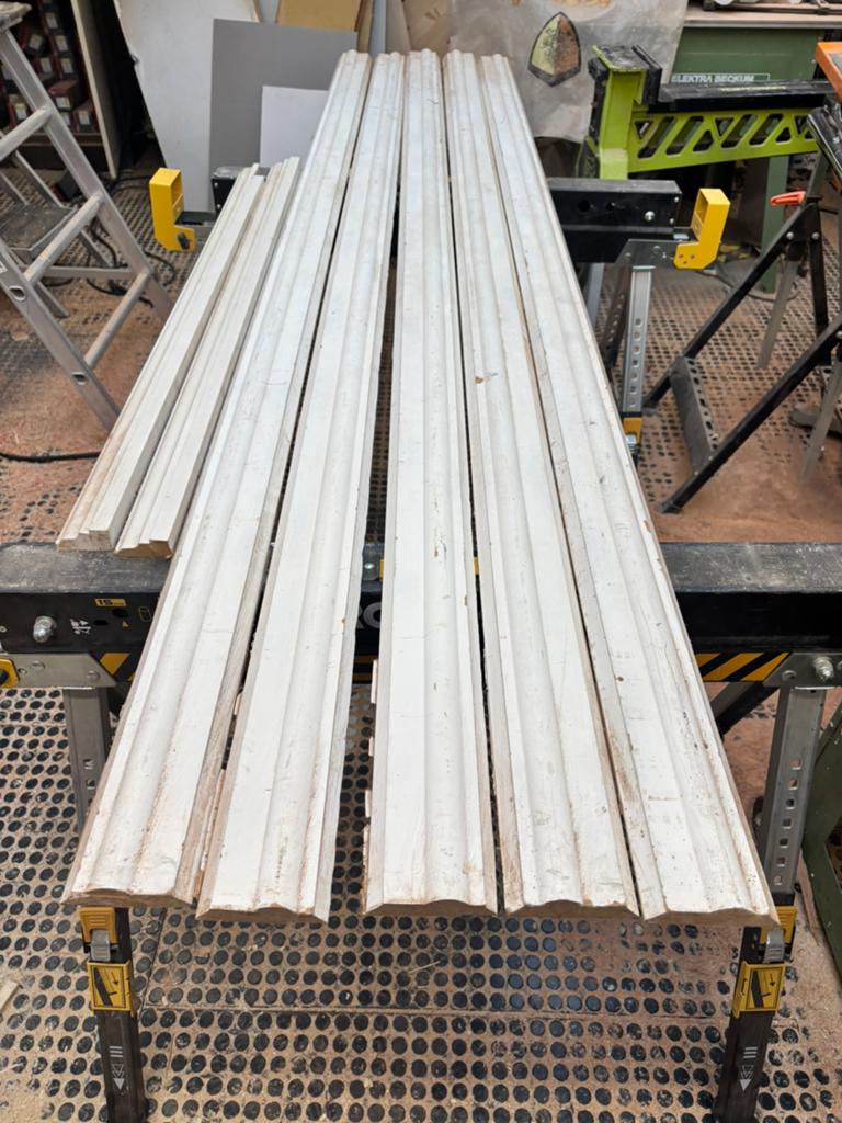 Mdf plinten, Ophalen of Verzenden, Zo goed als nieuw, Mdf, 200 tot 250 cm