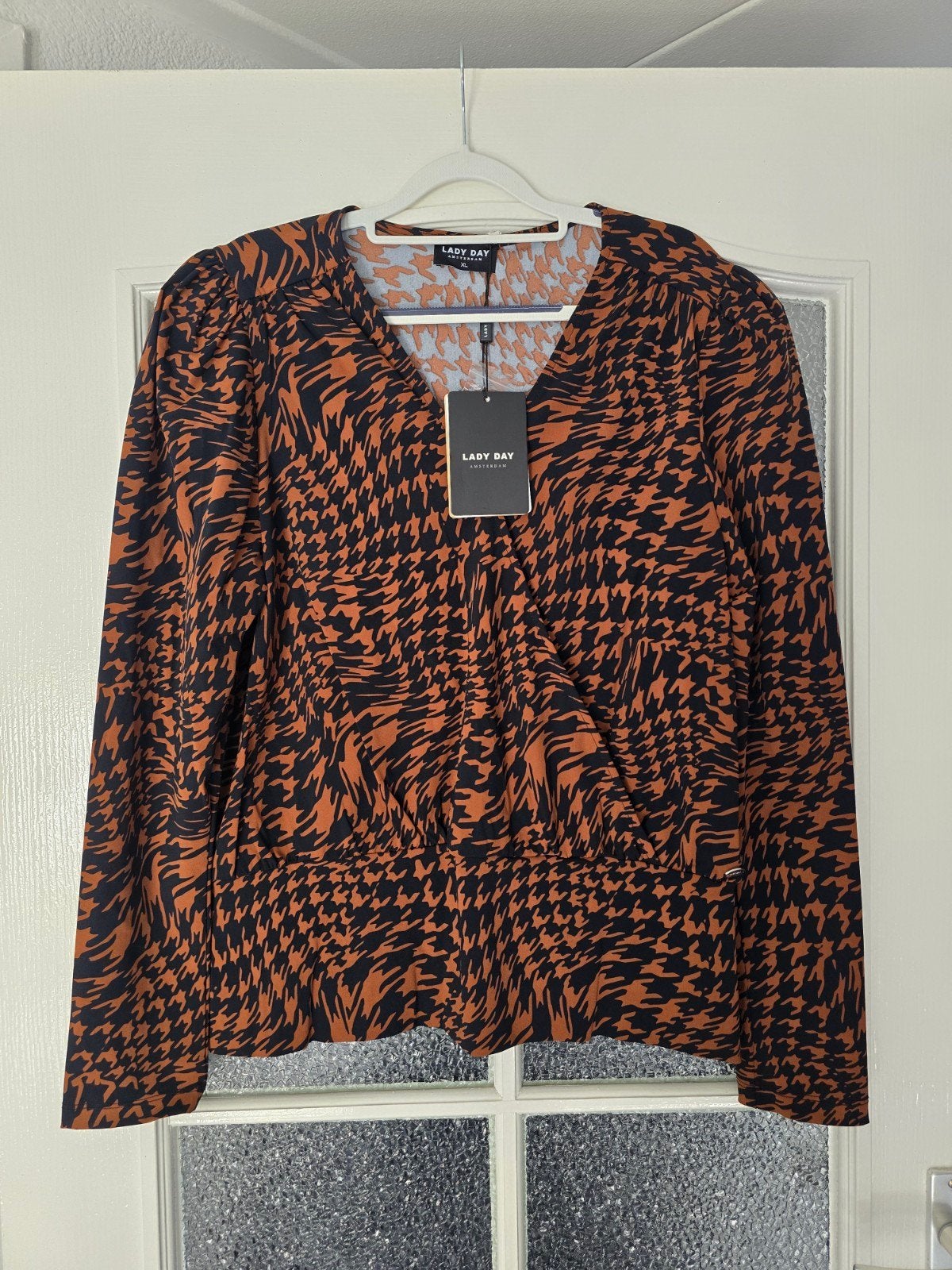 nieuw lady day xl zwart bruin travel, Kleding | Dames, Ophalen of Verzenden, Nieuw, Maat 46/48 (XL) of groter, Zwart
