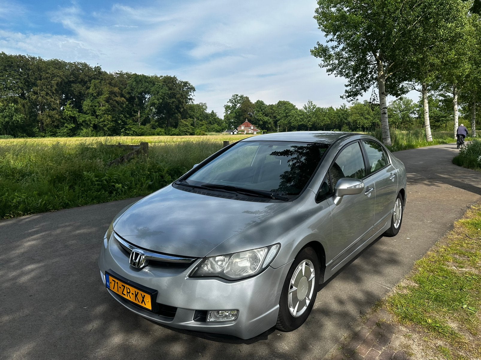 Honda Civic Hybrid 2008 - 2e Eigenaar - Dealer Onderhouden, Origineel Nederlands, 22 km/l, Sedan, 1339 cc