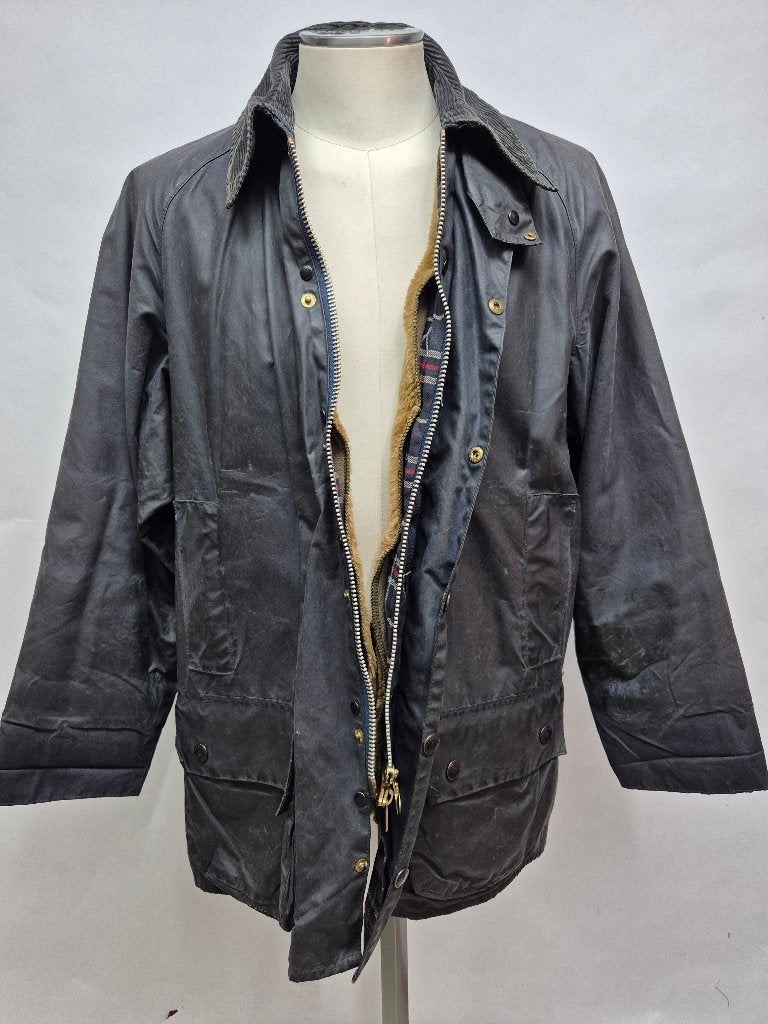 Barbour Beaufort wax jas, met wintervoering XXL C48-122cm, Barbour, Blauw, Overige maten, Ophalen of Verzenden