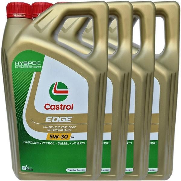 Castrol EDGE 5W30 LL 5Liter – Topkwaliteit Motorolie, Ophalen of Verzenden, Castrol, Castrol, Castrol