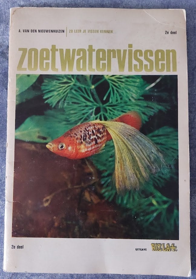 plaatjesalbum: Zoetwatervissen nr.2 Rizla [5534]  [BoOvpr], Boeken, Prentenboeken en Plaatjesalbums, Ophalen of Verzenden, Zo goed als nieuw