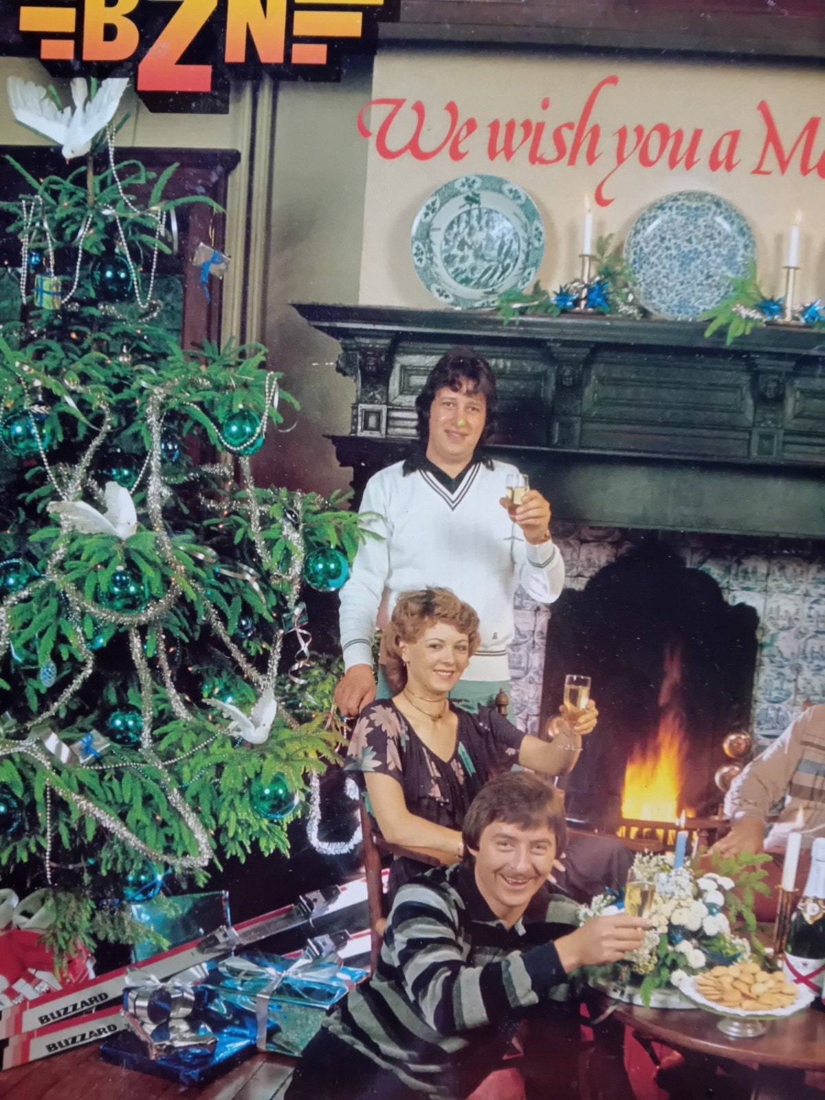 BZN - We Wish You A Merry Christmas LP (1977), Cd's en Dvd's, Ophalen of Verzenden, Gebruikt, Pop, Album