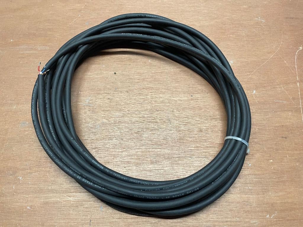 NIEUW - Microfoon kabel - Sommercable - 8 mtr - highflex, Ophalen of Verzenden, Nieuw, Microfoon
