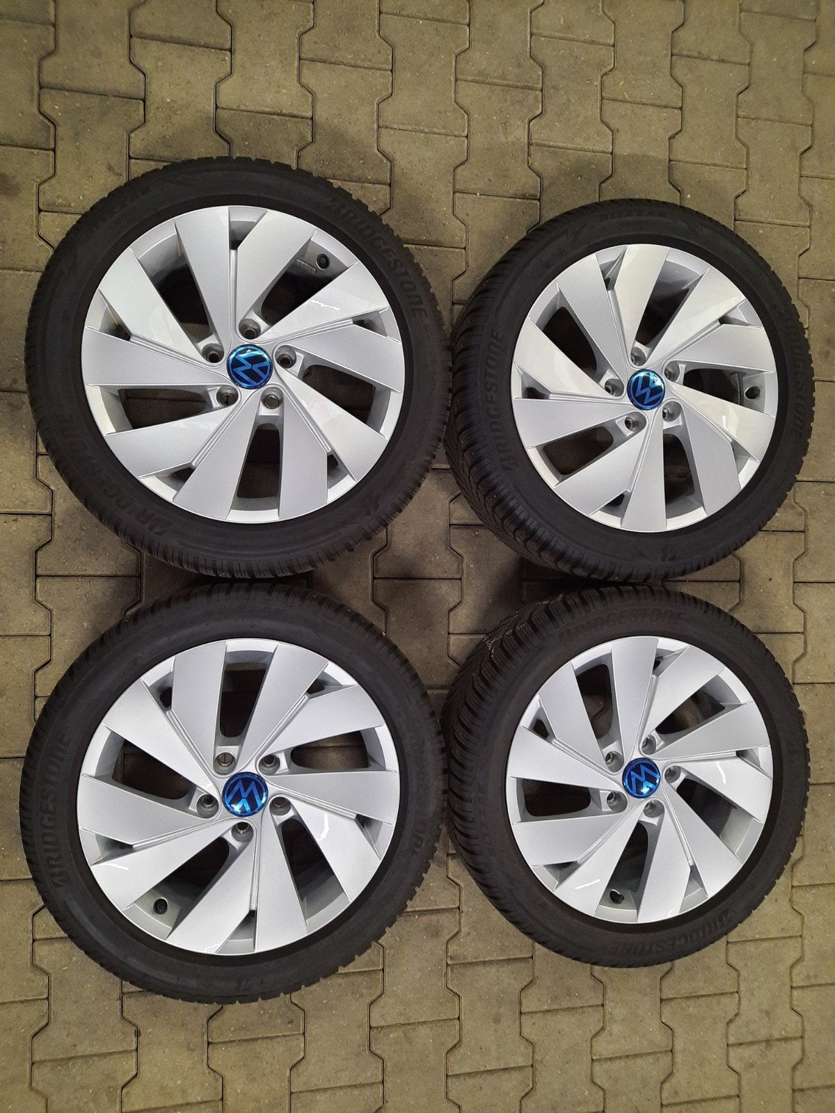 17 inch velgen 5×112 VW GOLF 6 7 8 AUDI A3 SEAT SKODA WINTER, Auto-onderdelen, Gebruikt, Banden en Velgen, 17 inch, Personenwagen