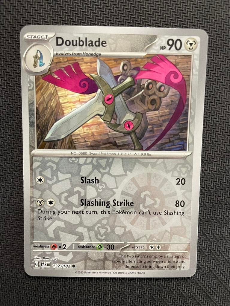 Doublade 132/182 Reverse Holo Paradox Rift Packfresh, Ophalen of Verzenden, Zo goed als nieuw
