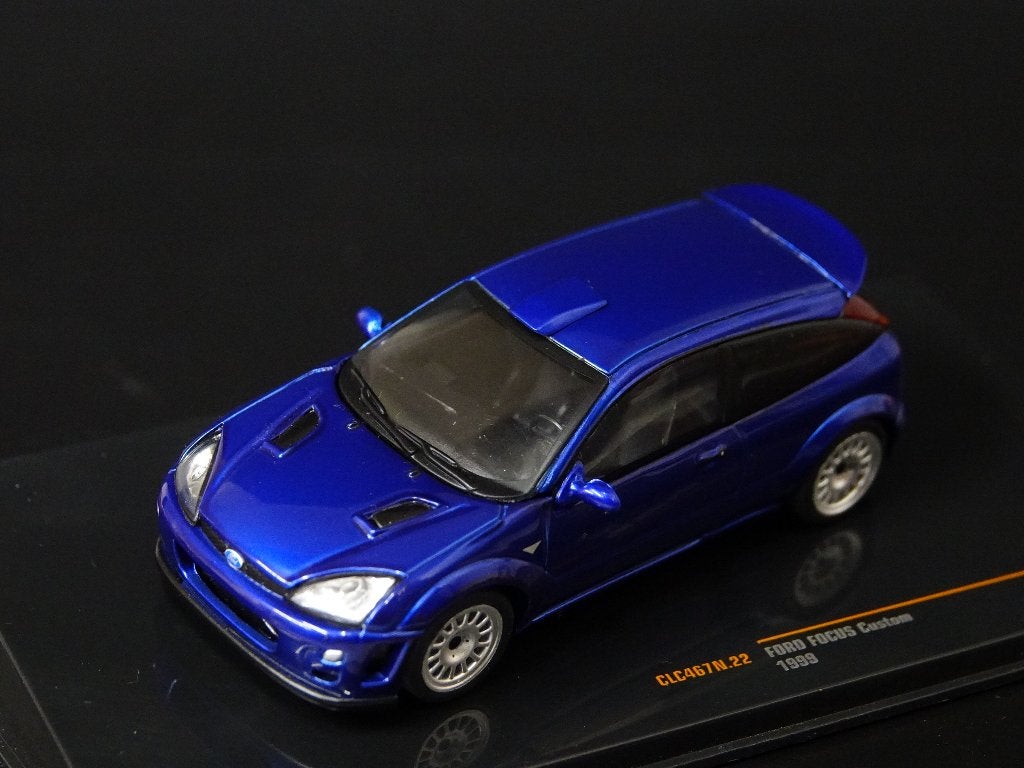 IXO 1:43 1999 Ford Focus RS, Overige merken, Auto, IXO, Onbekend