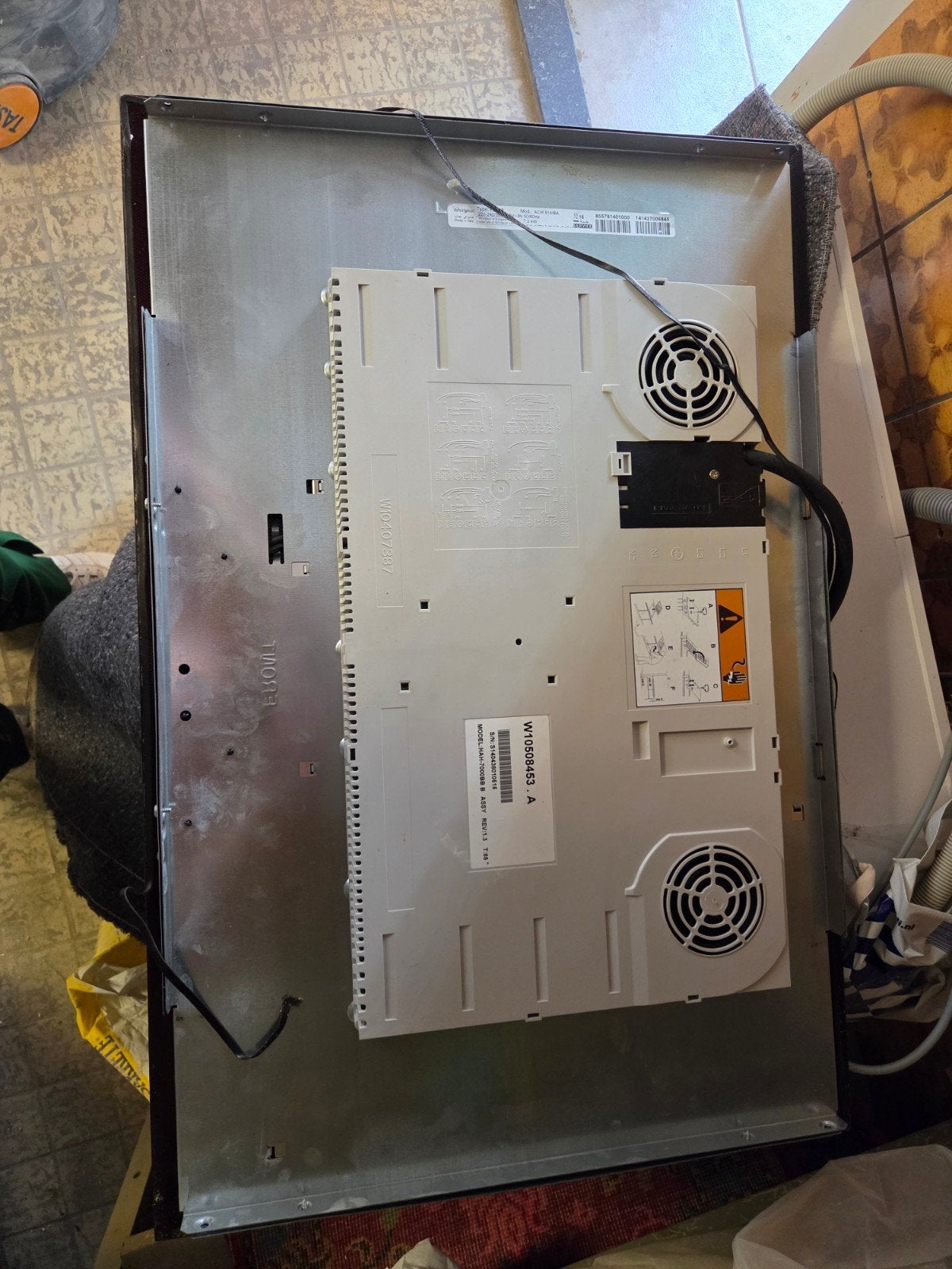 Whirlpool Inductiekookplaat, Ophalen, Inbouw, Inductie, 4 kookzones