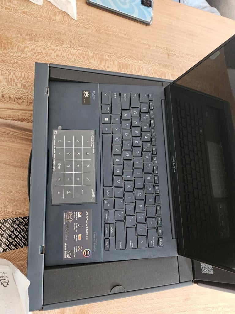 Asus Zenbook 14 Oled, Ophalen, Met videokaart, Asus, Qwerty