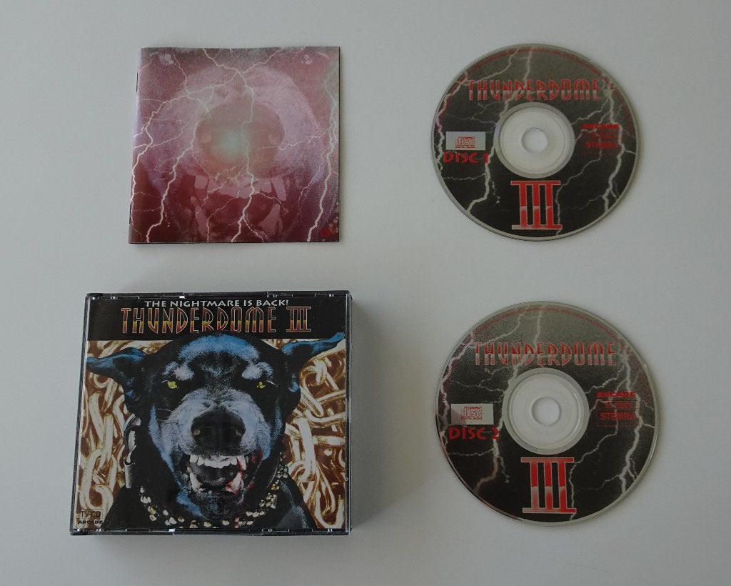 Thunderdome III : The Nightmare Is Back! 2xCD Hardcore 1993, Cd's en Dvd's, Cd's | Dance en House, Zo goed als nieuw, Techno of Trance